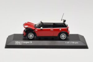 MINI Cooper S R53 Κόκκινο Minichamps 1:43 431138200 Μέταλλο - εικόνα 5 από 5