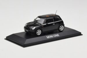 Mini One R50 Μαύρο Με Μαύρη Οροφή Minichamps 1:43 MINI005 Μέταλλο - εικόνα 2 από 5