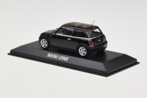 Mini One R50 Μαύρο Με Μαύρη Οροφή Minichamps 1:43 MINI005 Μέταλλο - εικόνα 3 από 5