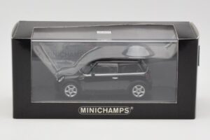 Mini One R50 Μαύρο Με Μαύρη Οροφή Minichamps 1:43 MINI005 Μέταλλο - εικόνα 4 από 5