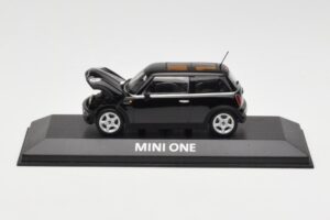 Mini One R50 Μαύρο Με Μαύρη Οροφή Minichamps 1:43 MINI005 Μέταλλο - εικόνα 5 από 5
