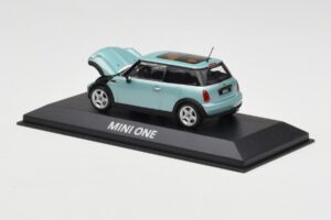 Mini One R50 Ανοιχτό Πράσινο Με Ανοιχτό Πράσινη Οροφή Minichamps 1:43 MINI003 Μέταλλο - εικόνα 3 από 4