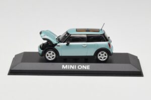 Mini One R50 Ανοιχτό Πράσινο Με Ανοιχτό Πράσινη Οροφή Minichamps 1:43 MINI003 Μέταλλο