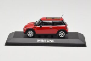 Mini One R50 Κόκκινο Με Κόκκινη Οροφή Minichamps 1:43 MINI001 Μέταλλο