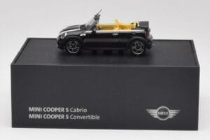 Mini Cooper S R57 Καμπριολέ Μαύρο Minichamps 1:43 80422148818 Μέταλλο