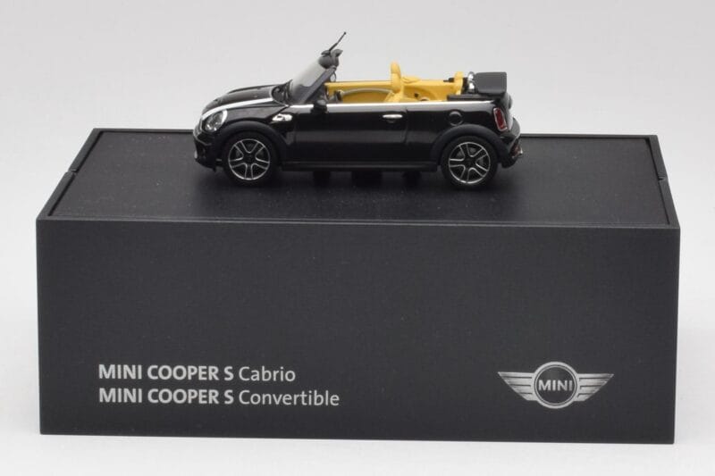 Mini Cooper S R57 Καμπριολέ Μαύρο Minichamps 1:43 80422148818 Μέταλλο