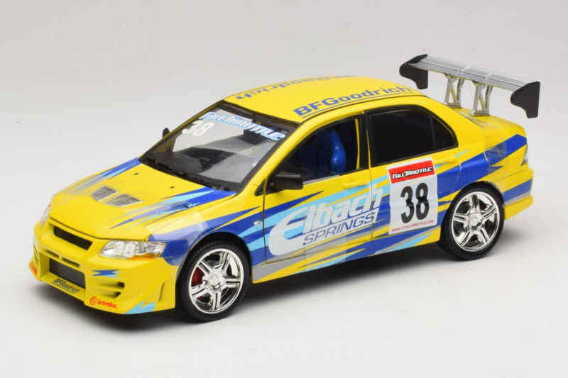 Mitsubishi Lancer EVO VII Fast & Furious Tokyo Drift Joyride 1:18 53607B Μέταλλο