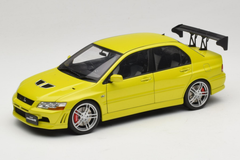 Mitsubishi Lancer Evo VII Mustard Yellow AUTOart 1:18 77166 Μέταλλο