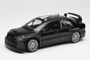 Mitsubishi Lancer Evolution WRC Plain Body Μαύρο AUTOart 1:18 80528 Μέταλλο