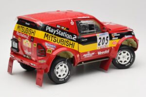 Mitsubishi Pajero Rallye Raid #205 Paris-Dakar Rally 2001 Solido 1:18 9022 Μέταλλο - εικόνα 3 από 8
