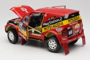 Mitsubishi Pajero Rallye Raid #205 Paris-Dakar Rally 2001 Solido 1:18 9022 Μέταλλο - εικόνα 5 από 8