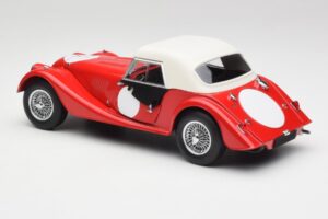 Morgan 4/4 Plus Competition Hardtop Κόκκινο Kyosho 1:18 08114R Μέταλλο - εικόνα 7 από 8