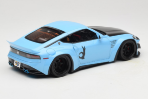 Nissan Fairlady Z RZ34 Pandem China Blue Black GT Spirit 1:18 GT943 Ρητίνη - εικόνα 2 από 6