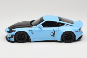 Nissan Fairlady Z RZ34 Pandem China Blue Black GT Spirit 1:18 GT943 Ρητίνη - εικόνα 3 από 6