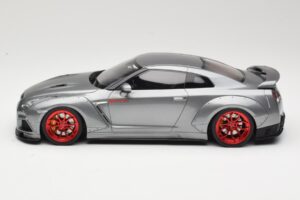 Nissan GT-R R35 Prior Design Γκρι GT Spirit 1:18 GT243 Ρητίνη - εικόνα 3 από 6
