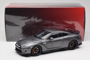 Nissan GT-R R35 Track Edition NISMO Gun Metallic MotorHelix 1:18 M83507 Μέταλλο - εικόνα 8 από 8