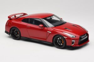 Nissan GT-R R35 Track Edition NISMO Vibrant Red MotorHelix 1:18 M83511 Μέταλλο - εικόνα 6 από 8