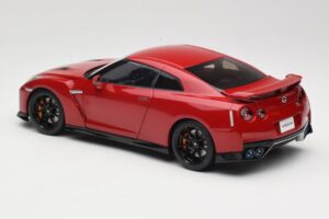 Nissan GT-R R35 Track Edition NISMO Vibrant Red MotorHelix 1:18 M83511 Μέταλλο - εικόνα 7 από 8