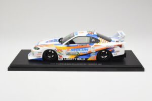 Nissan Silvia S15 LB-Super Silhouette #555 Formula Drift Japan 2023 TopSpeed 1:18 TS0586 Ρητίνη
