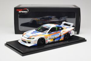 Nissan Silvia S15 LB-Super Silhouette #555 Formula Drift Japan 2023 TopSpeed 1:18 TS0586 Ρητίνη - εικόνα 6 από 6