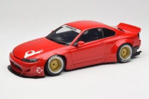 Nissan Silvia S15 Rocket Bunny Burning Red Otto 1:18 OT1115 Ρητίνη