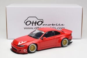 Nissan Silvia S15 Rocket Bunny Burning Red Otto 1:18 OT1115 Ρητίνη - εικόνα 6 από 6