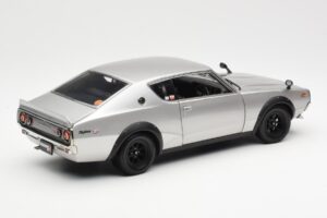 Nissan Skyline 2000 GT-R KPGC110 Ασημί Kyosho 1:18 08255S Μέταλλο - εικόνα 3 από 8