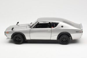 Nissan Skyline 2000 GT-R KPGC110 Ασημί Kyosho 1:18 08255S Μέταλλο - εικόνα 4 από 8