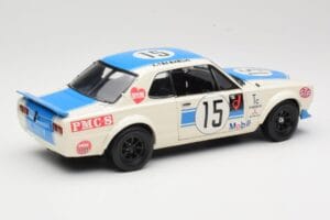 Nissan Skyline 2000GT-R KPGC10 #15 K. Takahashi Nissan Works JTCC 1972 Kyosho 1:18 08122B Μέταλλο - εικόνα 3 από 8