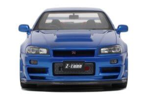 Nissan Skyline GT-R R34 NISMO Z-Tune Bayside Blue Otto 1:12 G082 Ρητίνη - εικόνα 2 από 4