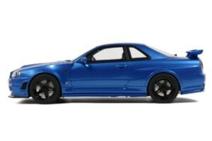 Nissan Skyline GT-R R34 NISMO Z-Tune Bayside Blue Otto 1:12 G082 Ρητίνη - εικόνα 4 από 4