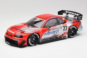 Nissan Skyline GT-R #22 M. Krumm / S. Motoyama Xanavi Nismo JGTC 2002 AUTOart 1:18 80277 Μέταλλο