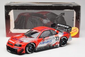 Nissan Skyline GT-R #22 M. Krumm / S. Motoyama Xanavi Nismo JGTC 2002 AUTOart 1:18 80277 Μέταλλο - εικόνα 6 από 6