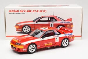 Nissan Skyline GT-R R32 #1 J. Richards / M. Skaife Bathurst 1000 Winner 1992 AUTOart 1:18 89279 Μέταλλο - εικόνα 8 από 8