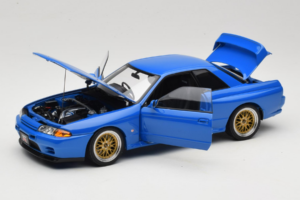 Nissan Skyline GT-R R32 V-Spec II Tuned Μπλε AUTOart 1:18 77415 Μέταλλο - εικόνα 2 από 8