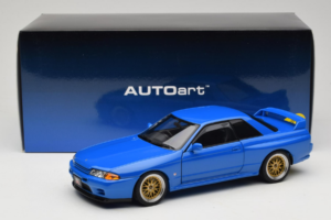 Nissan Skyline GT-R R32 V-Spec II Tuned Μπλε AUTOart 1:18 77415 Μέταλλο - εικόνα 8 από 8