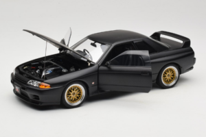 Nissan Skyline GT-R R32 V-Spec II Tuned Version Matt Black AUTOart 1:18 77418 Μέταλλο - εικόνα 2 από 8