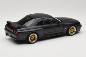 Nissan Skyline GT-R R32 V-Spec II Tuned Version Matt Black AUTOart 1:18 77418 Μέταλλο - εικόνα 3 από 8