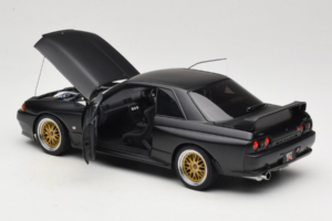 Nissan Skyline GT-R R32 V-Spec II Tuned Version Matt Black AUTOart 1:18 77418 Μέταλλο - εικόνα 5 από 8