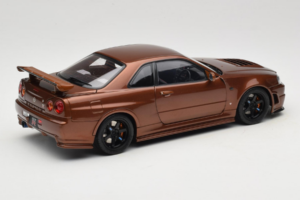 Nissan Skyline GT-R R34 Customized Metallic Bronze MotorHelix 1:18 M83414 Μέταλλο - εικόνα 3 από 8