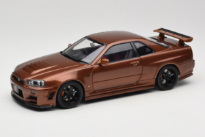 Nissan Skyline GT-R R34 Customized Metallic Bronze MotorHelix 1:18 M83414 Μέταλλο