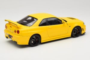 Nissan Skyline GT-R R34 Customized Version Κίτρινο MotorHelix 1:18 M83412 Μέταλλο - εικόνα 3 από 8