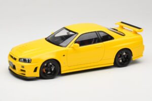 Nissan Skyline GT-R R34 Customized Version Κίτρινο MotorHelix 1:18 M83412 Μέταλλο