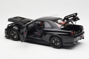 Nissan Skyline GT-R R34 NISMO Z-Tune Μαύρο AUTOart 1:18 77355 Μέταλλο - εικόνα 5 από 8