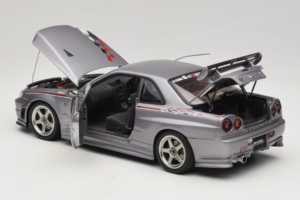 Nissan Skyline GT-R R34 Nismo S-Tune Ασημί AUTOart 1:18 77358 Μέταλλο - εικόνα 5 από 8