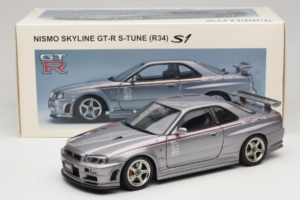 Nissan Skyline GT-R R34 Nismo S-Tune Ασημί AUTOart 1:18 77358 Μέταλλο - εικόνα 8 από 8