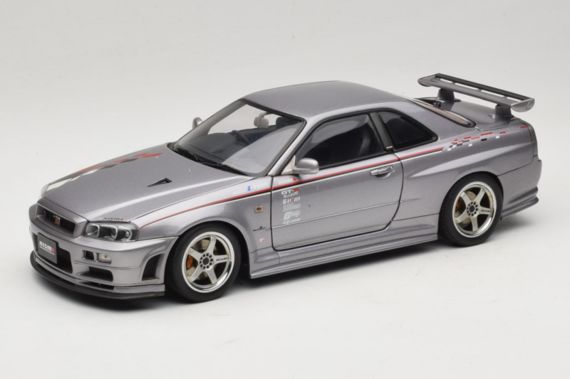 Nissan Skyline GT-R R34 Nismo S-Tune Ασημί AUTOart 1:18 77358 Μέταλλο
