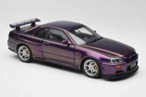 Nissan Skyline GT-R R34 V-Spec Midnight Μοβ AUTOart 1:18 77305 Μέταλλο - εικόνα 6 από 8