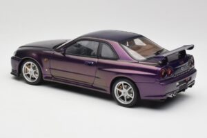 Nissan Skyline GT-R R34 V-Spec Midnight Μοβ AUTOart 1:18 77305 Μέταλλο - εικόνα 7 από 8
