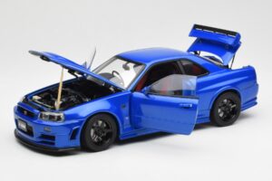 Nissan Skyline GT-R R34 NISMO Z-Tune Bayside Μπλε AUTOart 1:18 77354 Σύνθετο - εικόνα 2 από 8